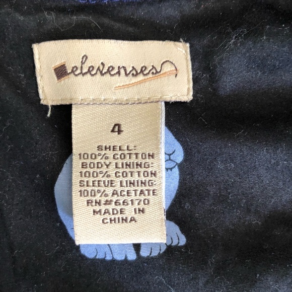 Anthropologie Elevenses Corduroy Lace Crop Jacket - Picture 5 of 7